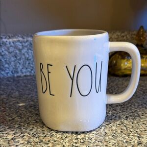 Rae Dunn Cream Mug - Be You